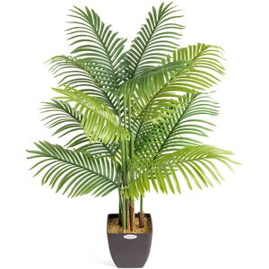 Christow Artificial Areca Palm Tree - Green