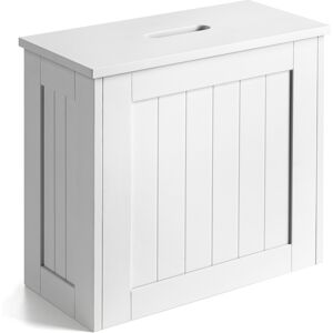 Christow White Bathroom Cleaning Tidy Box – H29.5cm x W33.6cm x D13.4cm - White