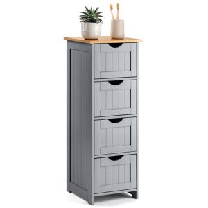 Christow Lustleigh Grey Bathroom Drawer Unit - Grey