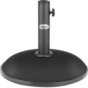 Christow 11kg Round Parasol Base With 30mm 35mm 38mm Adaptor - Black