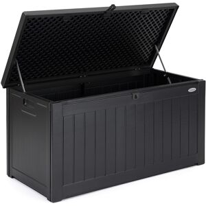 Christow Waterproof Storage Box - Black - Black & Grey