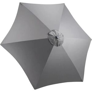 Christow 2.7m Replacement Parasol Canopy - Grey