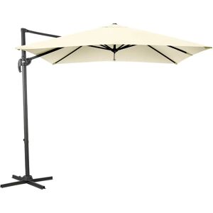 Christow Cantilever Parasol 2.5m – Cream - Cream