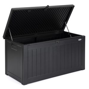 Christow Waterproof Storage Box - Black - Black & Grey