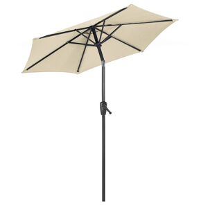 Christow 2m Tilting Parasol - Cream - Cream