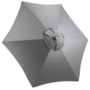 Christow 2m Replacement Parasol Canopy - Grey
