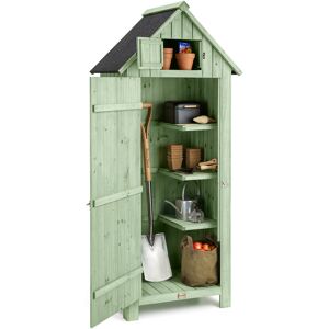 Christow Narrow Garden Shed (H6ft x W2.5ft x D1.8ft) – Sage Green - Sage