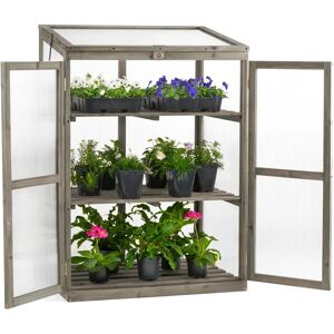 Christow Large Cold Frame Greenhouse - Grey