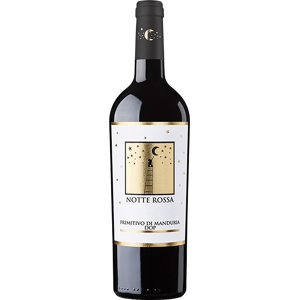Notte Rossa - Terre di Sava Primitivo di Manduria DOP 2023 - Country: Italy - Capacity: 0.75 Notte Rossa - Terre di Sava Primitivo di Manduria DOP 2023 - Country: Italy - Capacity: 0.75