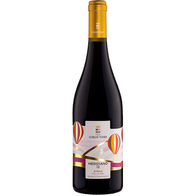 Tenuta Gorghi Tondi "Meridiano 12" Syrah Sicilia DOC 2021 - Country: Italy - Capacity: 0.75 Tenuta Gorghi Tondi "Meridiano 12" Syrah Sicilia DOC 2021 - Country: Italy - Capacity: 0.75
