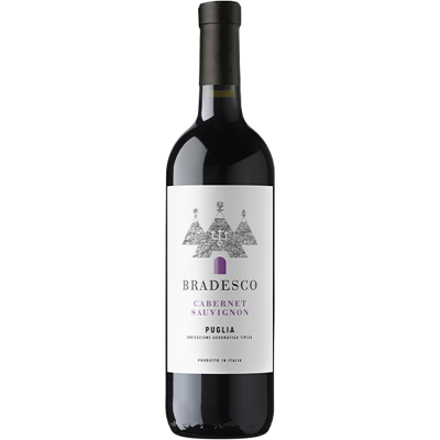 Bradesco Cabernet Sauvignon Puglia IGT 2021 - Country: Italy - Capacity: 0.75 Bradesco Cabernet Sauvignon Puglia IGT 2021 - Country: Italy - Capacity: 0.75