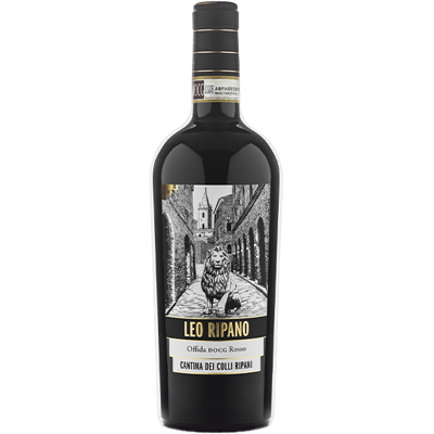 Cantina dei Colli Ripani "Leo Ripano" Offida Rosso DOCG 2021 - Country: Italy - Capacity: 0.75 Cantina dei Colli Ripani "Leo Ripano" Offida Rosso DOCG 2021 - Country: Italy - Capacity: 0.75