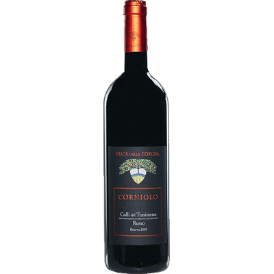 Duca della Corgna "Corniolo" Colli del Trasimeno DOC Rosso 2022 - Country: Italy - Capacity: 0.75 Duca della Corgna "Corniolo" Colli del Trasimeno DOC Rosso 2022 - Country: Italy - Capacity: 0.75