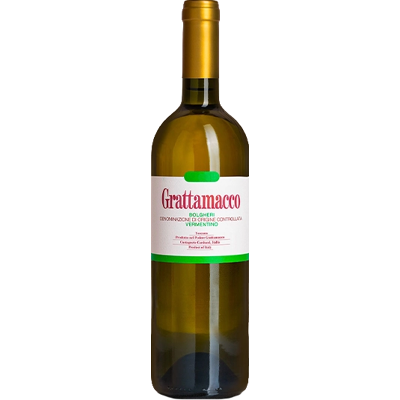 Grattamacco Vermentino Bolgheri DOC 2024 - Country: Italy - Capacity: 0.75 Grattamacco Vermentino Bolgheri DOC 2024 - Country: Italy - Capacity: 0.75