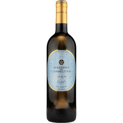Vite Colte "Masseria dei Carmelitani" Gavi del Comune di Gavi DOCG 2025 - Country: Italy - Capacity: 0.75 Vite Colte "Masseria dei Carmelitani" Gavi del Comune di Gavi DOCG 2025 - Country: Italy - Capacity: 0.75