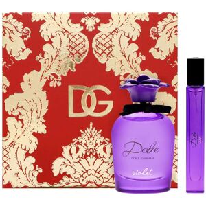 Dolce & Gabbana Womens Dolce&gabbana Violet Eau De Toilette Gift Set - 75ml & 10ml Travel Spray - One Size