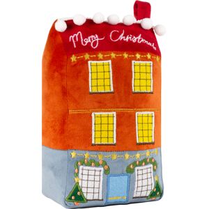 Furn. Christmas Spirit House Festive Door Stop - Multicolour - One Size