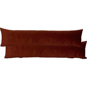 Evans Lichfield Opulence Draught Excluder (Twin Pack) - Orange - One Size Evans Lichfield Opulence Draught Excluder (Twin Pack) - Orange - One Size