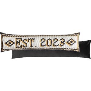 Furn. Established 2023 Mosaic Message Velvet Draught Excluder - Multicolour - One Size Furn. Established 2023 Mosaic Message Velvet Draught Excluder - Multicolour - One Size