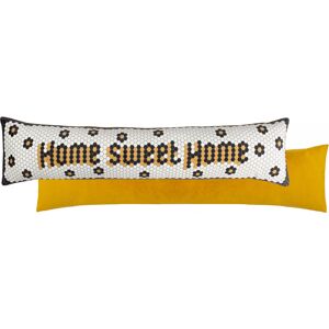 Furn. Home Sweet Mosaic Message Velvet Draught Excluder - Multicolour - One Size Furn. Home Sweet Mosaic Message Velvet Draught Excluder - Multicolour - One Size