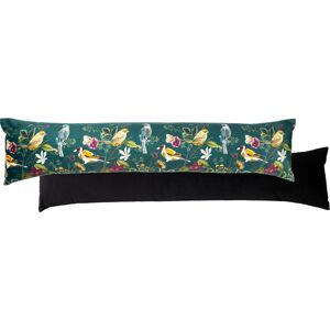 Wylder Nature Midnight Garden Digitally Printed Velvet Draught Excluder - Teal - One Size Wylder Nature Midnight Garden Digitally Printed Velvet Draught Excluder - Teal - One Size