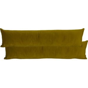 Evans Lichfield Opulence Draught Excluder (Twin Pack) - Yellow - One Size Evans Lichfield Opulence Draught Excluder (Twin Pack) - Yellow - One Size