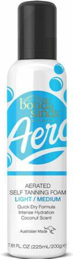Bondi Sands Womens Aero Aerated Self Tanning Foam - Light/medium 225ml - One Size