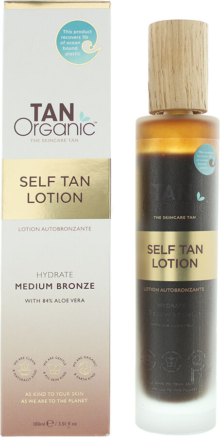 Tanorganic Womens Self Tan Lotion 100ml Medium Bronze - One Size