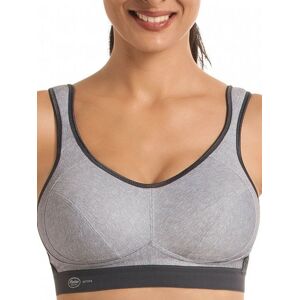 Anita Womens Active Sports Bra - Grey - Size 30g Anita Womens Active Sports Bra - Grey - Size 30g
