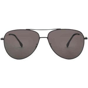 Hugo Boss Mens Matte Black 1558 0i46 Ir Sunglasses Metal - One Size