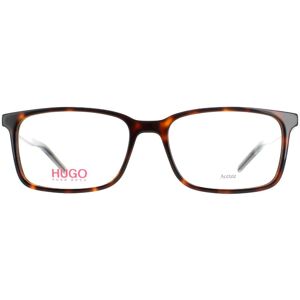 Hugo Boss By Square Mens Havana Grey Glasses - Brown - One Size