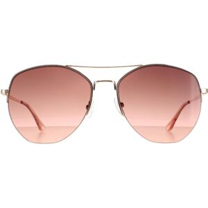 Calvin Klein Aviator Mens Rose Gold Brown Ck20121s Metal (Archived) - One Size