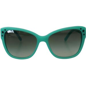 Dolce & Gabbana Womens Square Shades With Stars Pattern Sunglasses - Green - One Size
