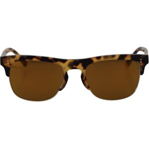Dolce & Gabbana Womens Artistic Acetate Sunglasses With Attractive Havana Design - Brown - One Size