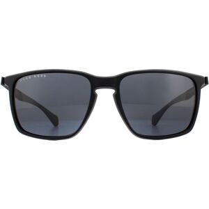 Hugo Boss Rectangle Mens Dark Grey Sunglasses - One Size