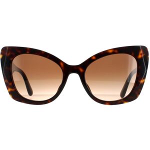 Dolce & Gabbana Butterfly Womens Dark Havana Brown Gradient Dg4405f - One Size