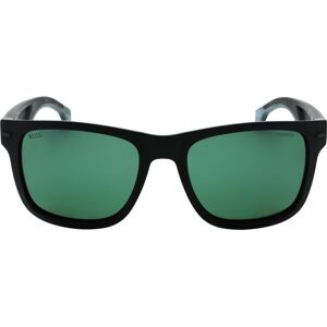 Hugo Boss Mens Green Polarized Hc Ol Lens Matte Black Sunglasses - One Size