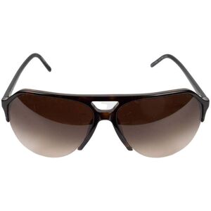 Dolce & Gabbana Pre-Owned Womens & Stefano Aviator Sunglasses - '10s - Brown - One Size