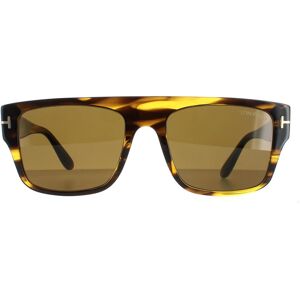 Tom Ford Square Mens Tortoise Brown Dunning Ft0907 - One Size Tom Ford Square Mens Tortoise Brown Dunning Ft0907 - One Size