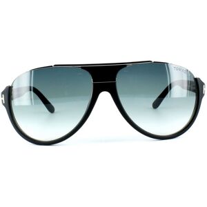 Tom Ford Mens Sunglasses 0334 Dimitry 02w Matt Black Blue Grey Gradient Metal - One Size Tom Ford Mens Sunglasses 0334 Dimitry 02w Matt Black Blue Grey Gradient Metal - One Size