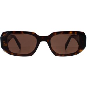 Prada Rectangle Womens Tortoise Brown Pr17ws - One Size Prada Rectangle Womens Tortoise Brown Pr17ws - One Size