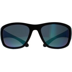 Polaroid Wrap Unisex Matte Black Green Mirror Polarized Pld 7005/s - One Size Polaroid Wrap Unisex Matte Black Green Mirror Polarized Pld 7005/s - One Size