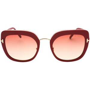 Tom Ford Womens Ft0945 66t Virgina Gold Sunglasses - Red Metal - One Size Tom Ford Womens Ft0945 66t Virgina Gold Sunglasses - Red Metal - One Size
