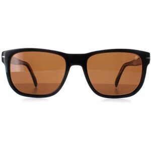 David Beckham Rectangle Mens Black Brown Db1045/s - One Size David Beckham Rectangle Mens Black Brown Db1045/s - One Size