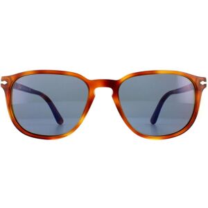 Persol Rectangle Mens Terra Di Siena Light Blue Sunglasses - Brown - One Size Persol Rectangle Mens Terra Di Siena Light Blue Sunglasses - Brown - One Size