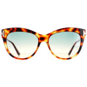 Tom Ford Cat Eye Womens Havana Green Gradient Kira Ft0821 - Brown - One Size Tom Ford Cat Eye Womens Havana Green Gradient Kira Ft0821 - Brown - One Size