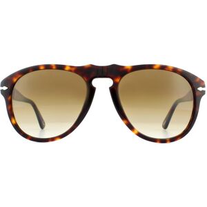 Persol Aviator Mens Havana Brown Gradient Sunglasses - One Size Persol Aviator Mens Havana Brown Gradient Sunglasses - One Size