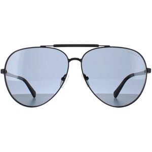Guess Aviator Unisex Matte Black Smoke Polarized Gu5209 Metal - One Size Guess Aviator Unisex Matte Black Smoke Polarized Gu5209 Metal - One Size