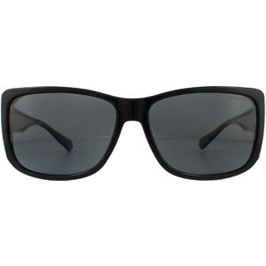 Polaroid Suncovers Wrap Unisex Black Grey Polarized Sunglasses - One Size Polaroid Suncovers Wrap Unisex Black Grey Polarized Sunglasses - One Size