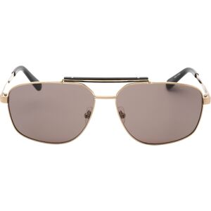Guess Mens Gu00054 33a Gold Sunglasses Metal - One Size Guess Mens Gu00054 33a Gold Sunglasses Metal - One Size